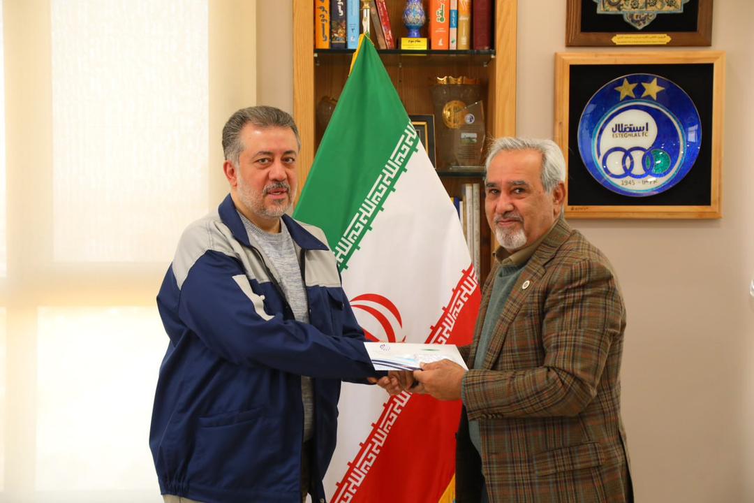 نشست مشترک شرکت کاشی پارس با اتاق بازرگانی استان قزوین